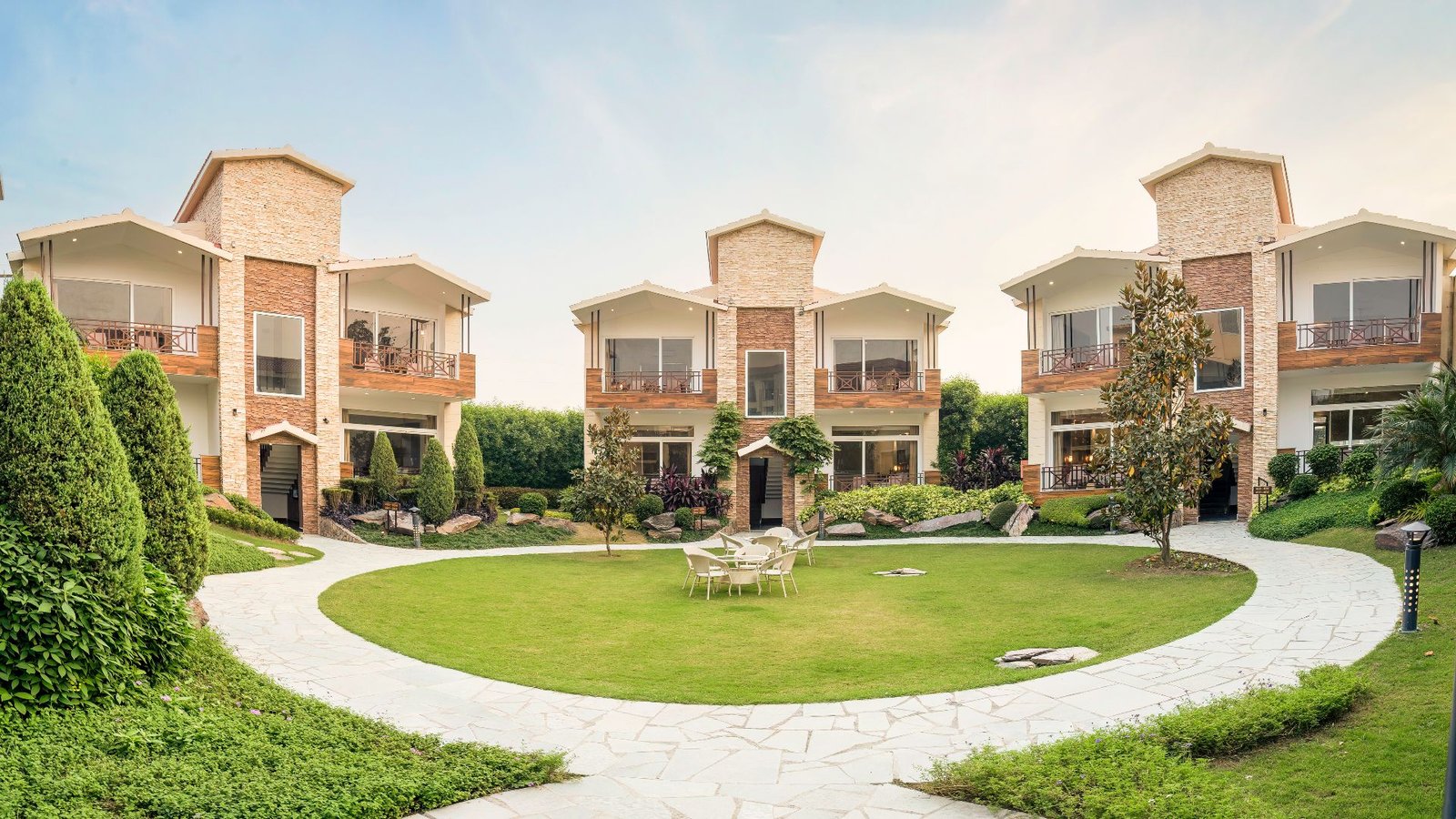 Beautiful Trinantara Resort landscaping
